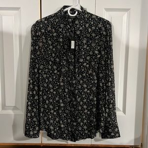 rag and bone Farren Floral Shirt, size M, NWT